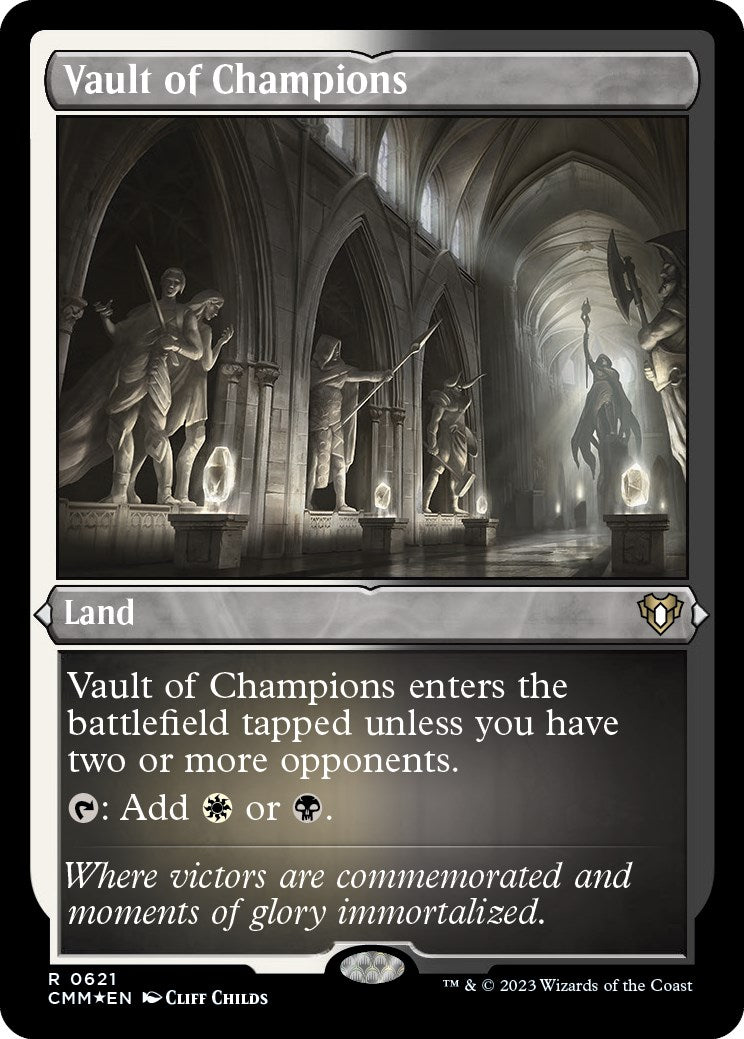 Vault of Champions (Foil Etched) [CMM - 621]