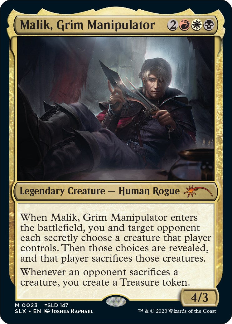Malik, Grim Manipulator [SLX - 23]