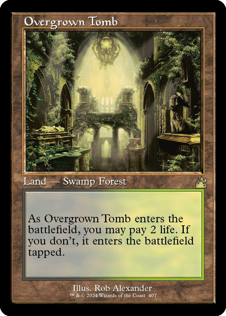 Overgrown Tomb (Retro Frame) [RVR - 407]