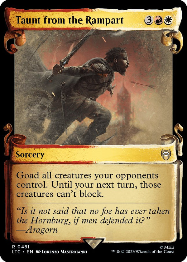 Taunt from the Rampart (Showcase Scrolls) [LTC - 481]