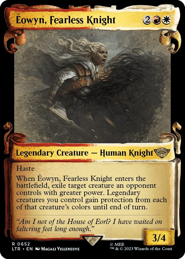 Eowyn, Fearless Knight (Showcase Scrolls) [LTR - 652]
