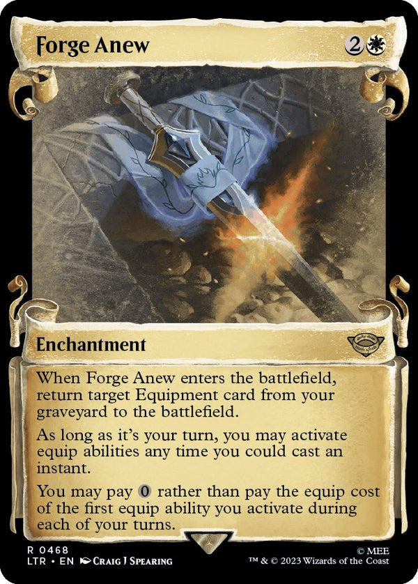 Forge Anew (Showcase Scrolls) [LTR - 468]