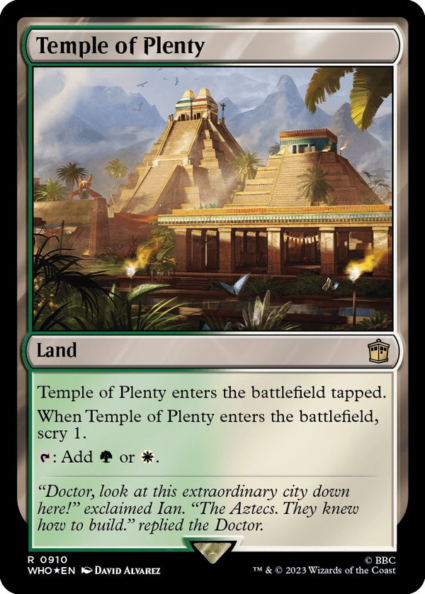 Temple of Plenty (Surge Foil) [WHO - 910]