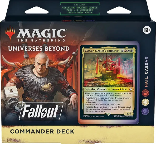 mtg caesar commander deck Caesar, Legion's Emperor | Fallout Magic The Gathering UNIVERSES BEYOND