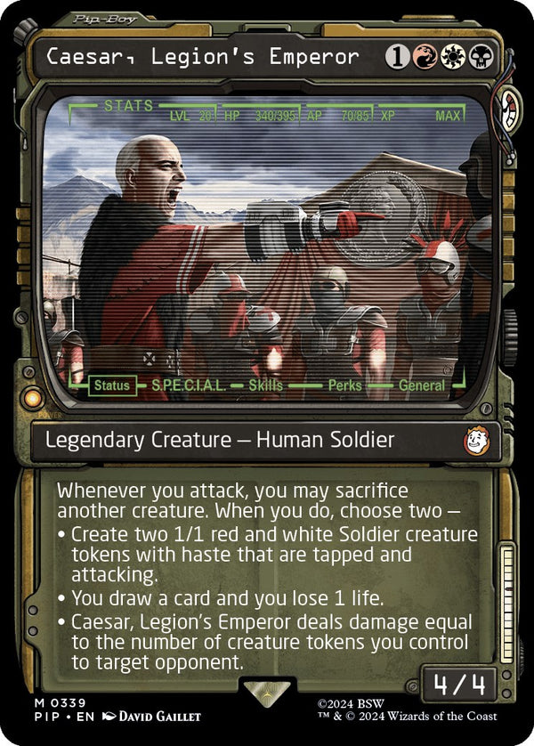 Caesar, Legion's Emperor (Showcase) [PIP - 339]