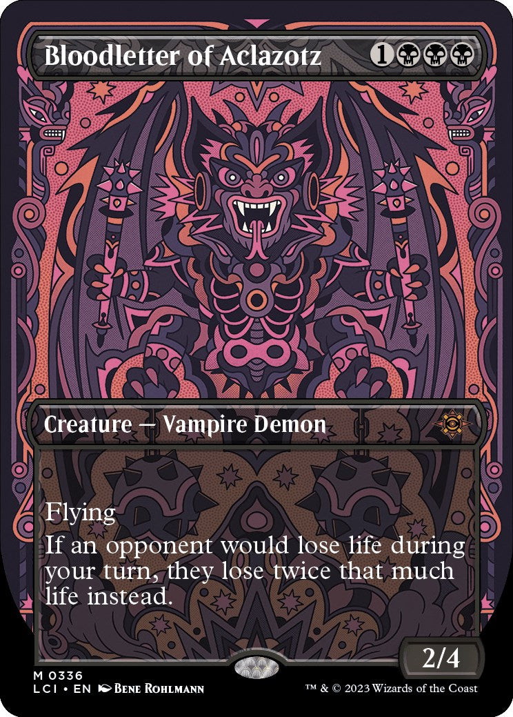 Bloodletter of Aclazotz (Borderless) [LCI - 336]