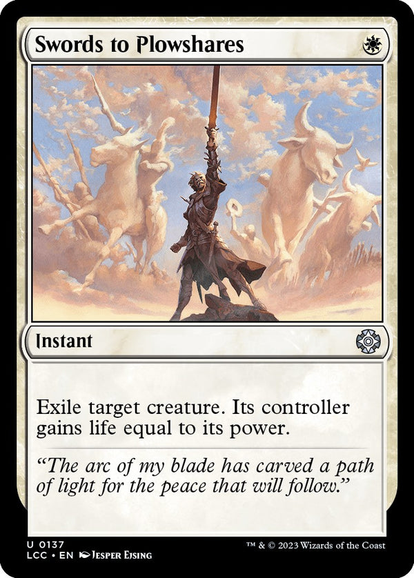 Swords to Plowshares [LCC - 137]