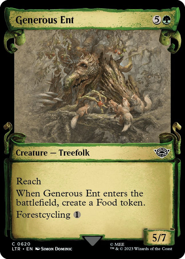 Generous Ent (Showcase Scrolls) [LTR - 620]