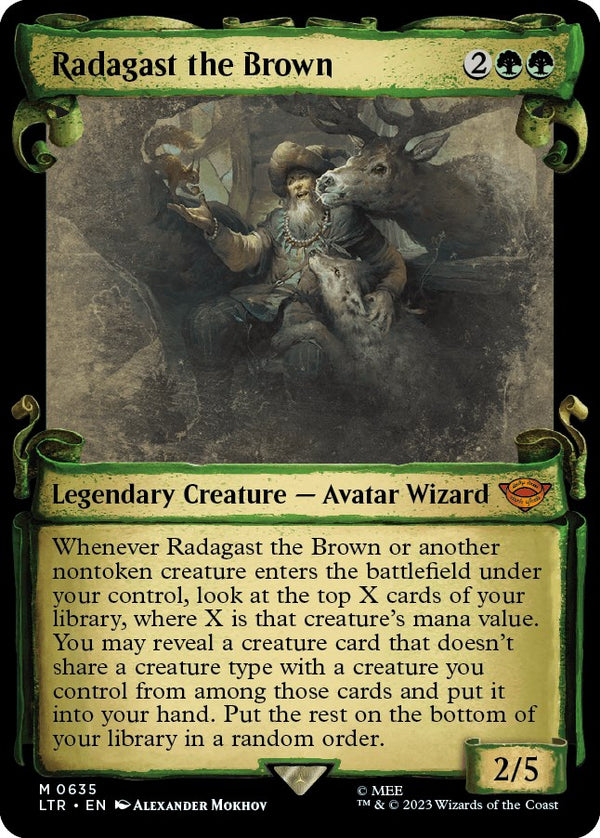 Radagast the Brown (Showcase Scrolls) [LTR - 635]
