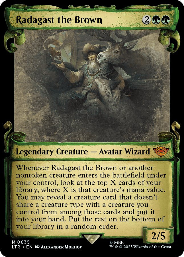 Radagast the Brown (Showcase Scrolls) [LTR - 635]