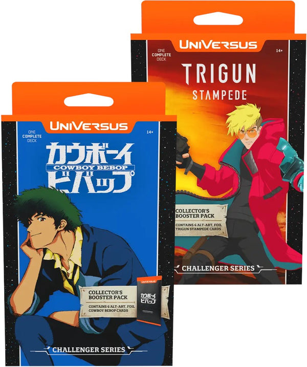 Universus Trigun Stampede and Cowboy Bebop Challenger Series