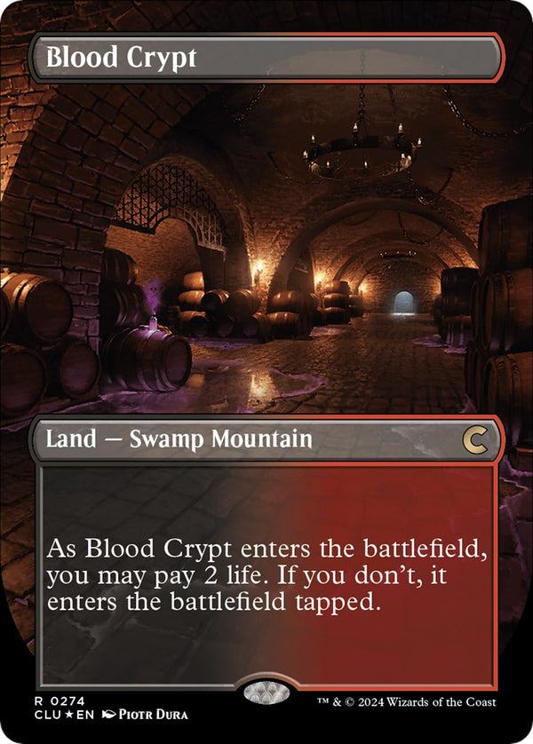 Blood Crypt (Borderless) [CLU - 274]