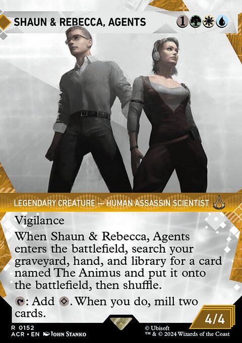 Shaun & Rebecca, Agents