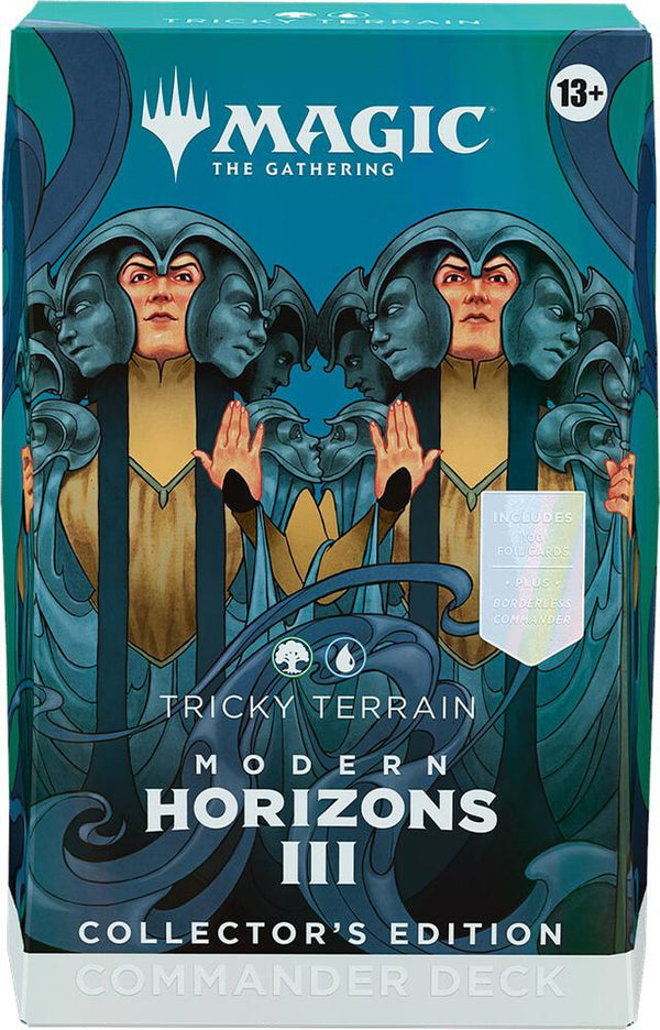 mtg mh3 commander deck list Magic The Gathering: Modern Horizons 3: Decks Each deck comes with a 2 MH3 Tricky Terrain Commander Deck