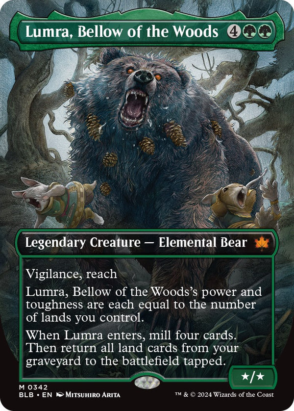 Lumra, Bellow of the Woods (Borderless) (0342) [BLB - 342]