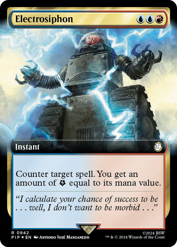 Electrosiphon (Extended Art) (Surge Foil) [PIP - 942]