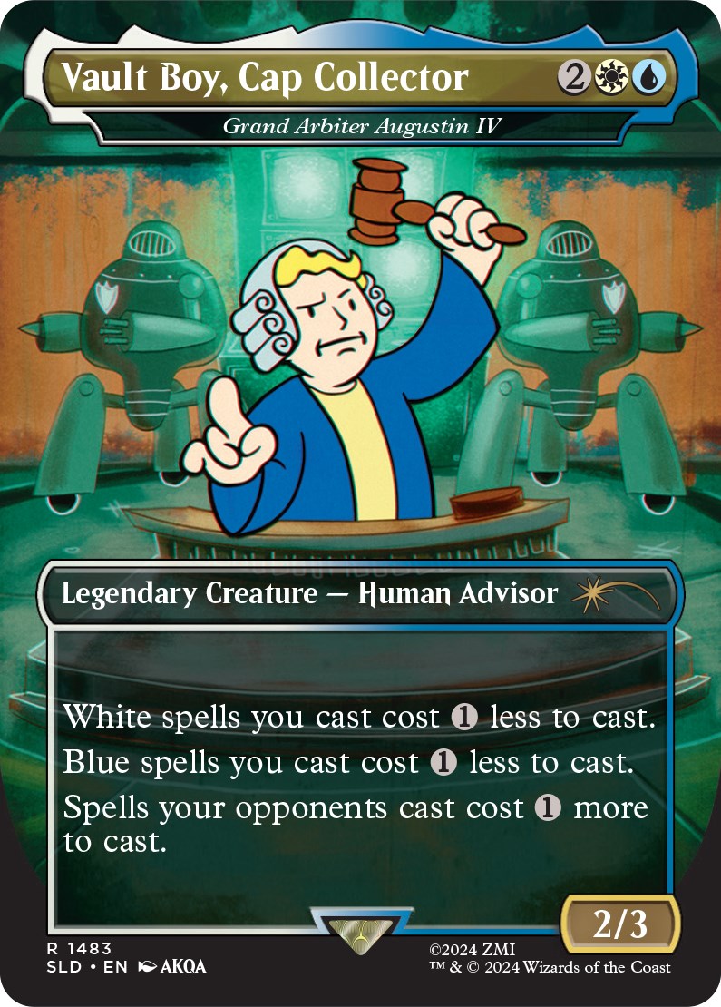Vault Boy, Cap Collector - Grand Arbiter Augustin IV [SLD - 1483]