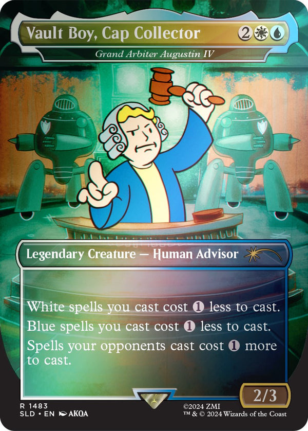Vault Boy, Cap Collector - Grand Arbiter Augustin IV (Rainbow Foil) [SLD - 1483]