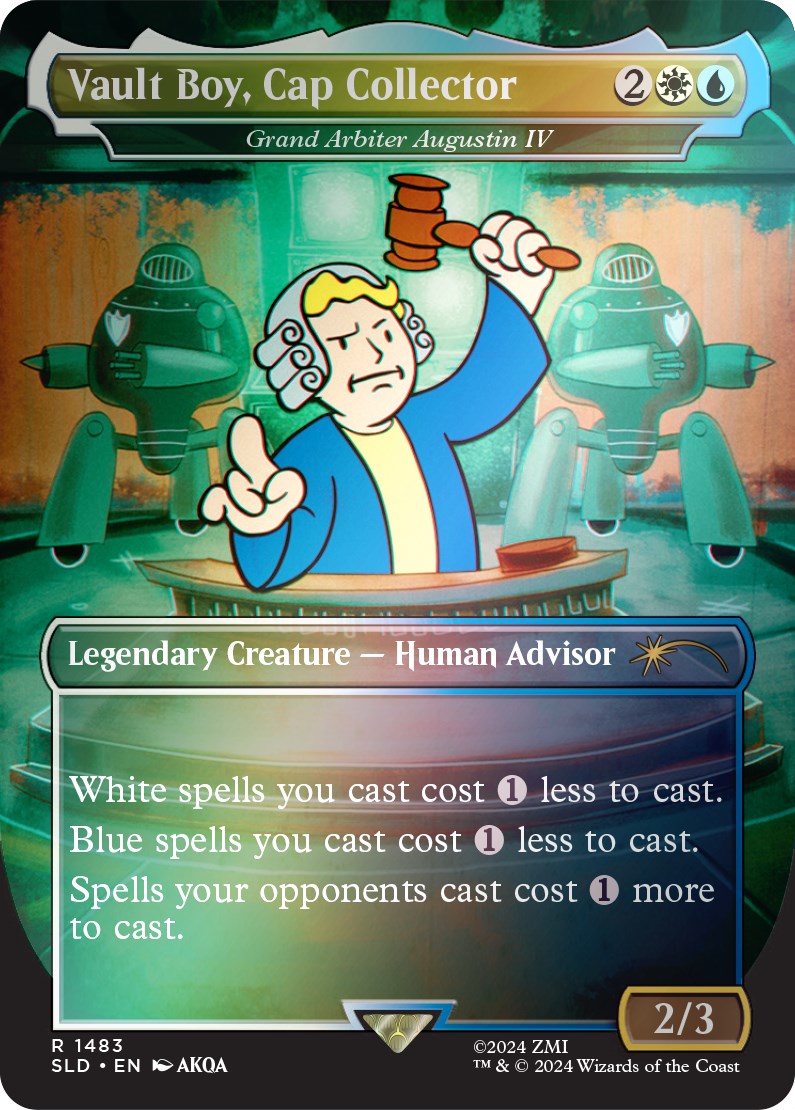 Vault Boy, Cap Collector - Grand Arbiter Augustin IV (Rainbow Foil) [SLD - 1483]