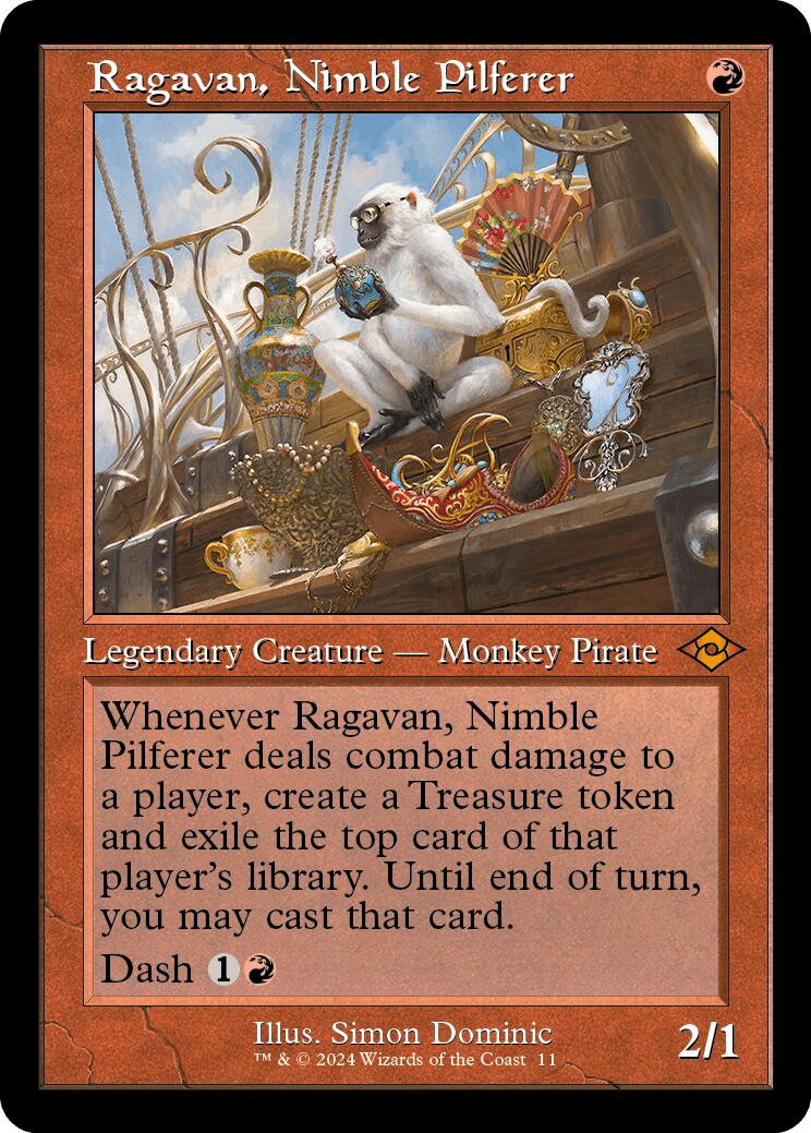 Ragavan, Nimble Pilferer (Retro Frame) [MH2 - 11]