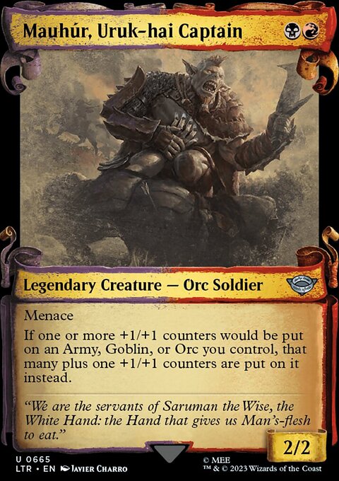 Mauhúr, Uruk-hai Captain