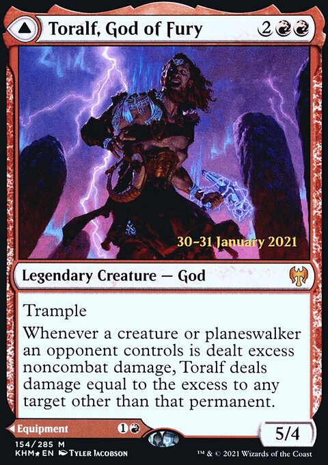 Toralf, God of Fury // Toralf's Hammer