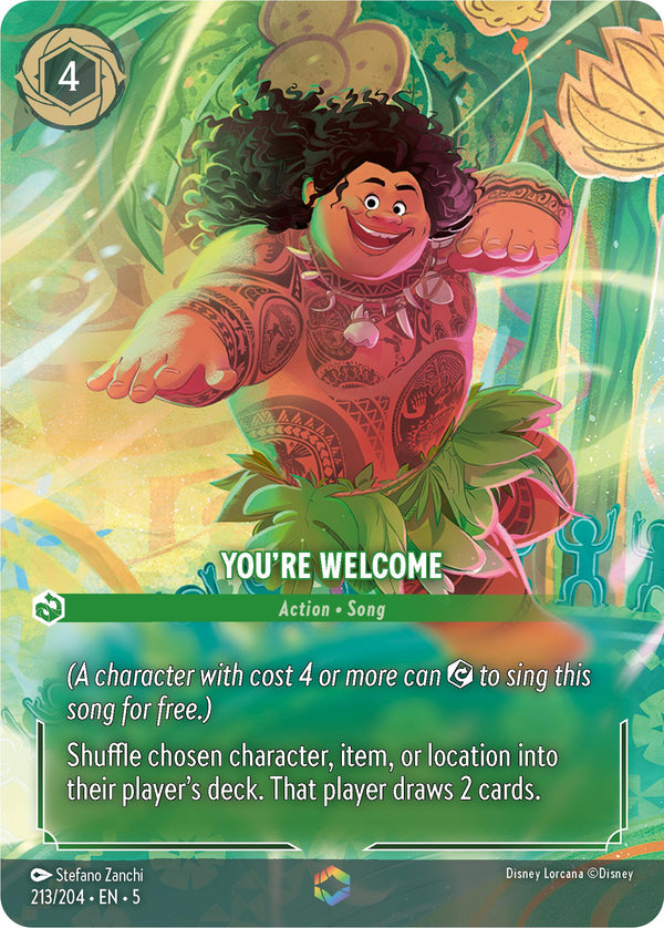 You're Welcome (Enchanted) [5 - 213/204]