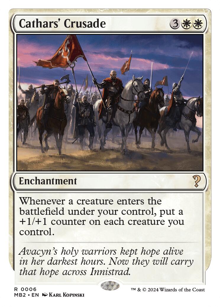 Cathars' Crusade (White Border)