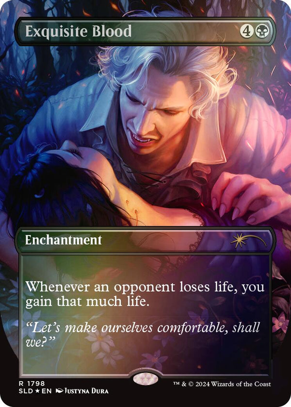 Exquisite Blood (Rainbow Foil) [SLD - 1798]