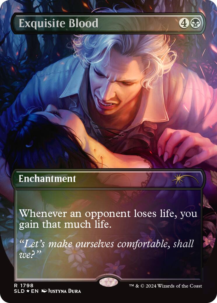 Exquisite Blood (Rainbow Foil) [SLD - 1798]