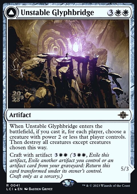 Unstable Glyphbridge // Sandswirl Wanderglyph