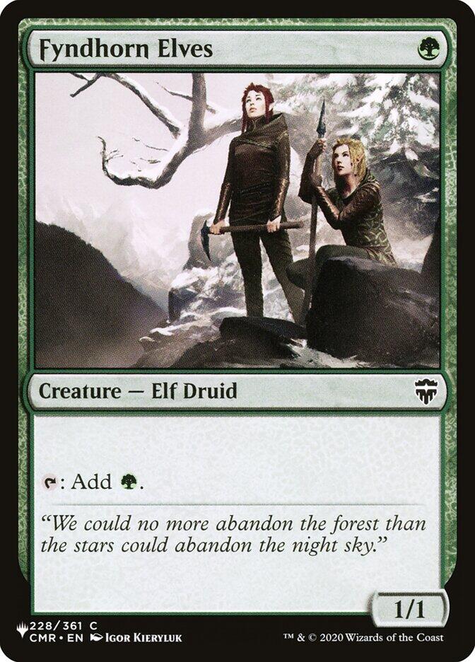 Fyndhorn Elves [LIST - 228/361]