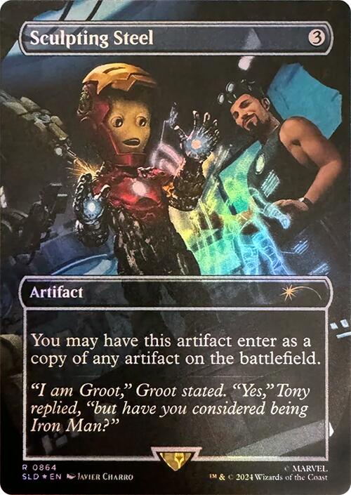 Sculpting Steel (Rainbow Foil) [SLD - 864]