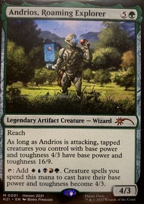 Andrios, Roaming Explorer