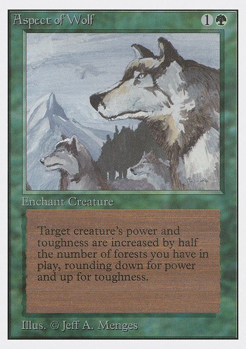 Aspect of Wolf