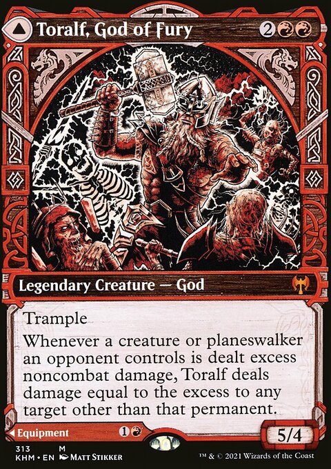 Toralf, God of Fury // Toralf's Hammer