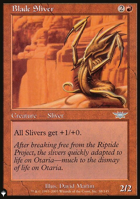 Blade Sliver