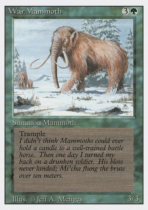 War Mammoth