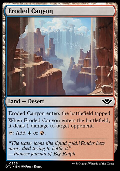 Eroded Canyon