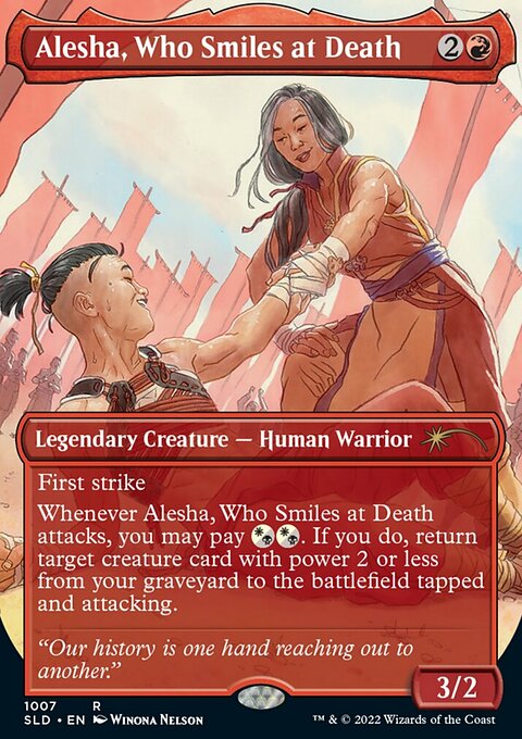 Alesha, Who Smiles at Death