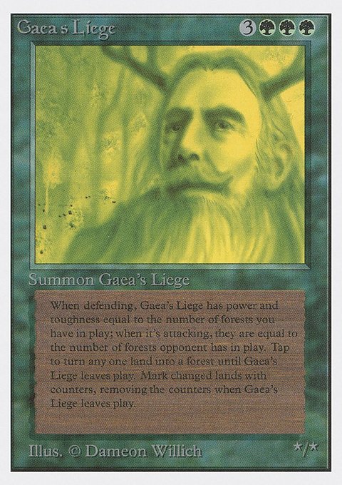 Gaea's Liege