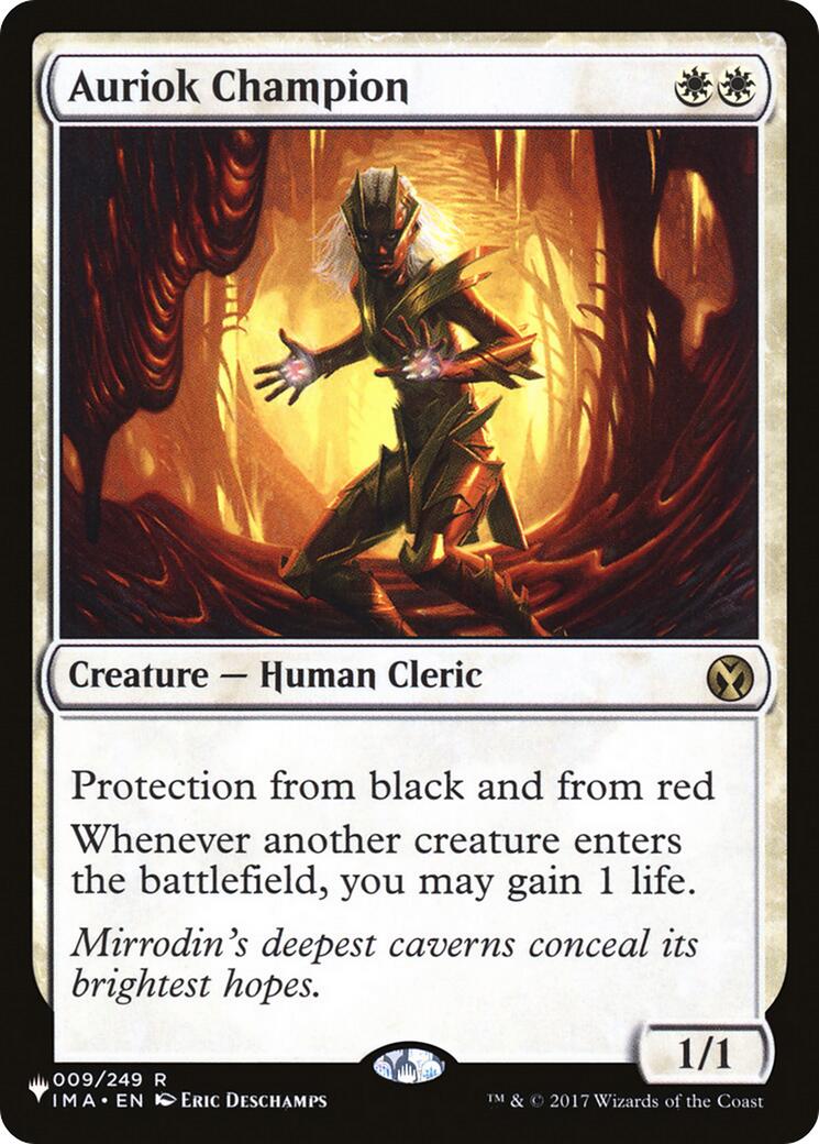 Auriok Champion [LIST - 009/249]