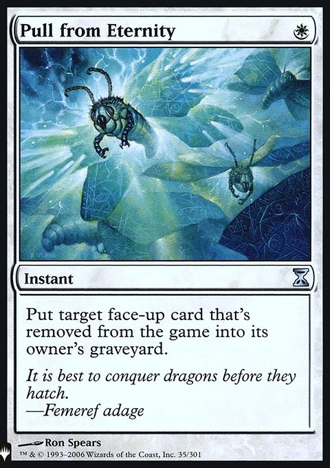 Pull from Eternity