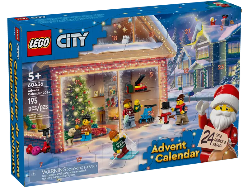 Lego City Advent Calendar 2024