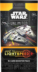 Star Wars: Unlimited Jump to Lightspeed Booster Display