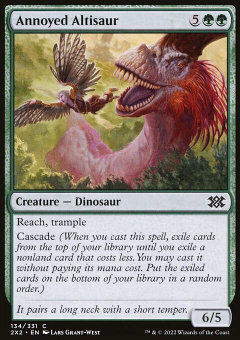 Annoyed Altisaur