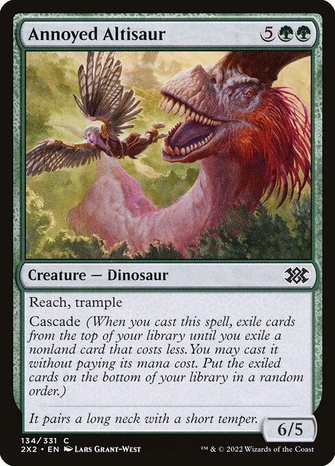 Annoyed Altisaur