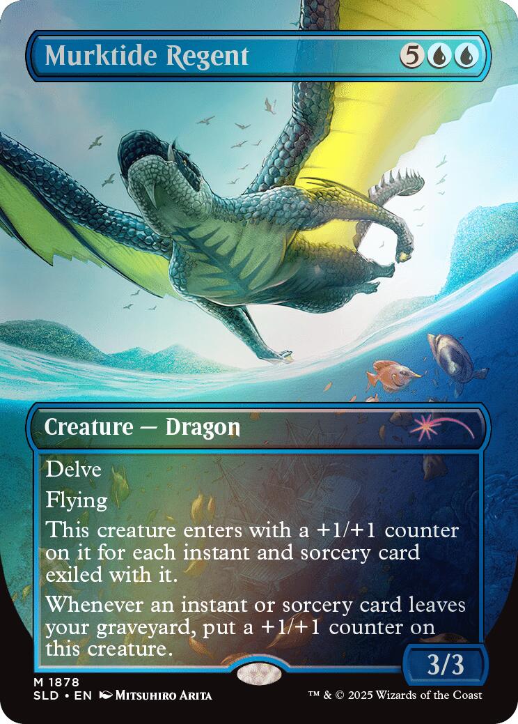 Murktide Regent (Rainbow Foil) [SLD - 1878]