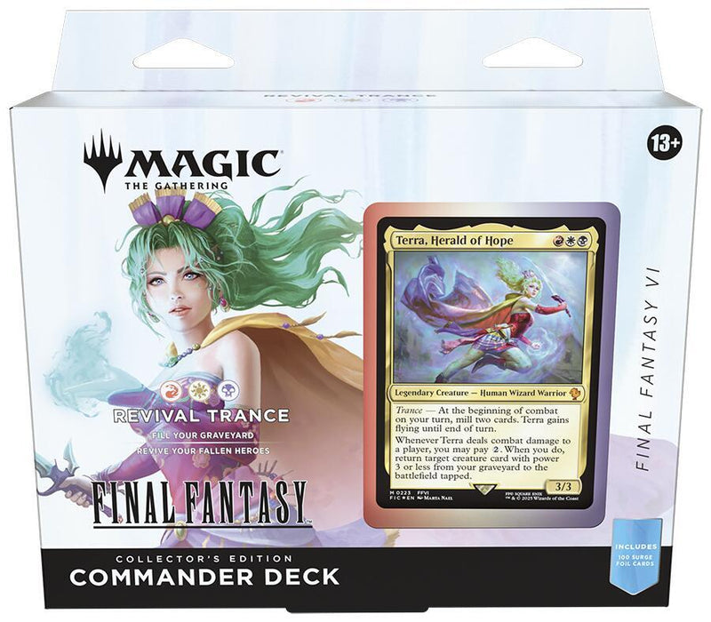 MTG: Universes Beyond- Final Fantasy Commander Deck, Collector Edition MTG: Universes Beyond- Final Fantasy Commander Deck, Collector Edition