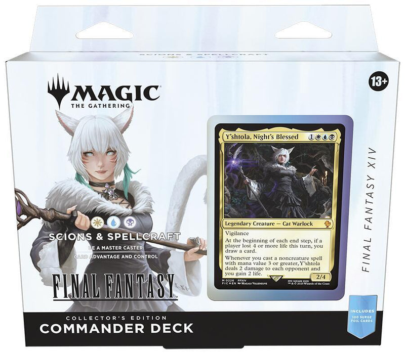 mtg final fantasy collector commander decks universes beyond MTG TCG: Universes Beyond- Final Fantasy Deck Collector's Ed The Eternal Forge Unleash the power of Tarkir with the Dragonstorm Bundle Final Fantasy Collector Commander Decks